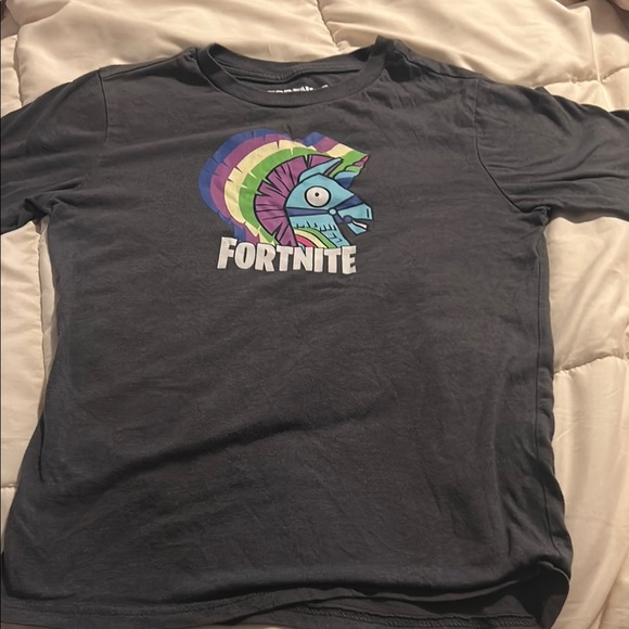 Gray Short Sleeve Tees with Vibrant Graphic Design - Picture 1 of 4